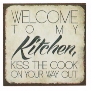 Magnet 7x7cm Welcome To My Kitchen
